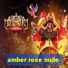 amber rose nude